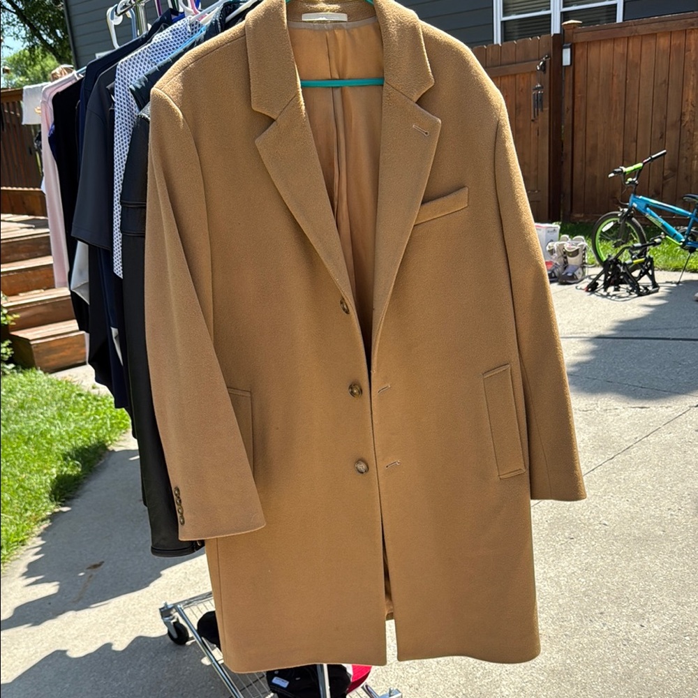 Michael Kors Tan Trench Coat